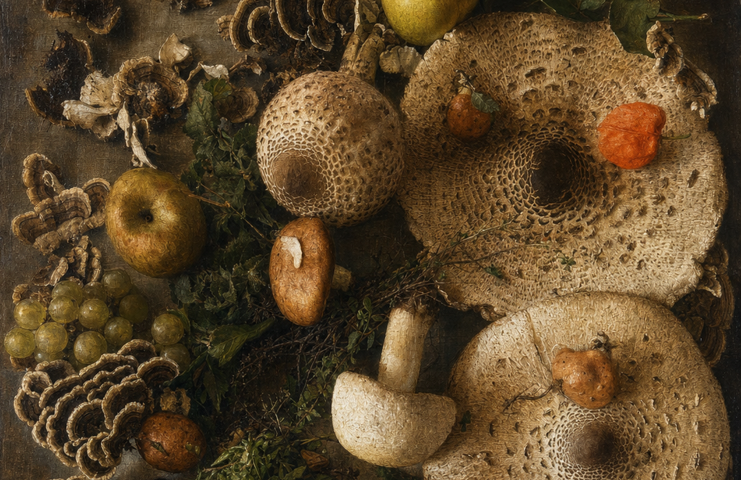 PADDENSTOELEN_17DE_EEUWSE_SCHILDERSSTIJL